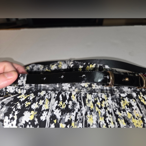 NWT ELLE™ Pleated Chiffon Skirt - Women's Size M - Picture 4 of 13